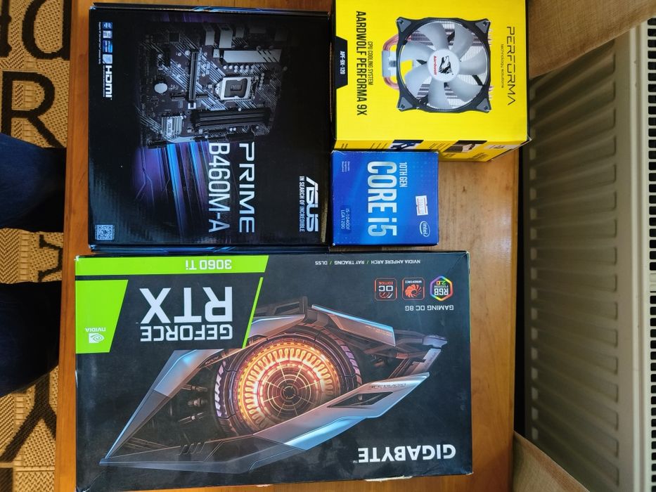 Игровой компьютер i5-10400f / 3060TI / 32gb