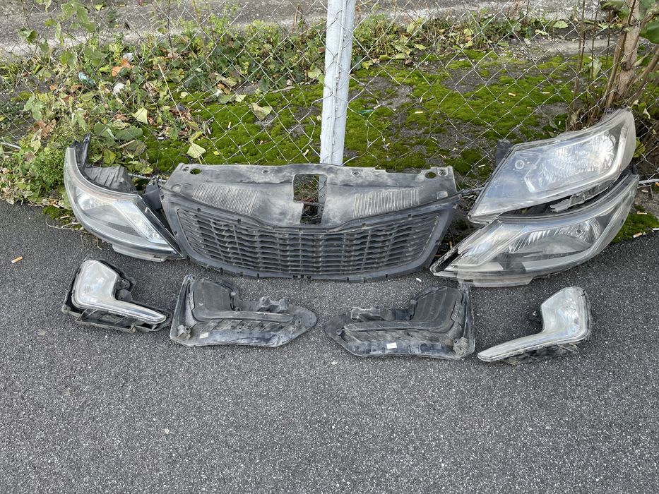 Фара, решітка, протитуманка, заглушка на бампер, бризоовики передні ор