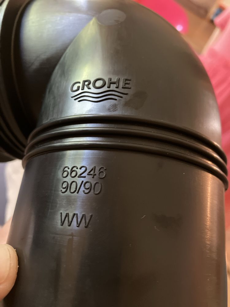 Rura odpływowa do WC - GROHE 90 stopni