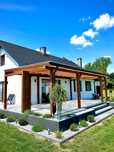 Taras drewniany / Zadaszenie tarasu / Wiata / pergola drewniana