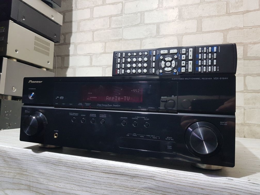 Пульт!7.1AV ресивер Pioneer VSX-919AH 5х140Вт б/у з Німеччини +1