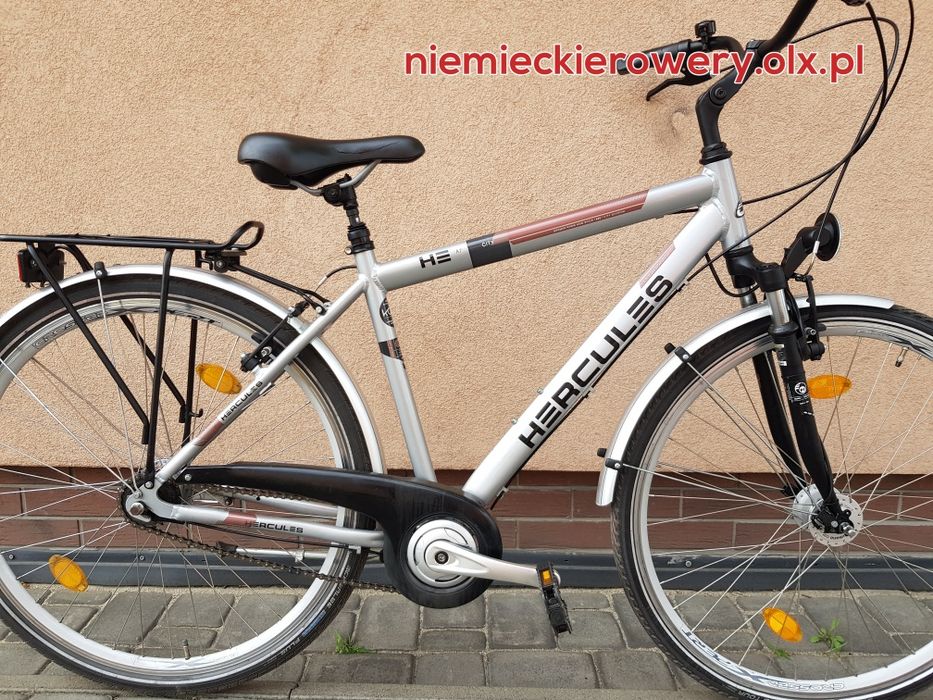Rower męski miejski HERCULES koła 28 SHIMANO NEXUS aluminium WYSYŁKA