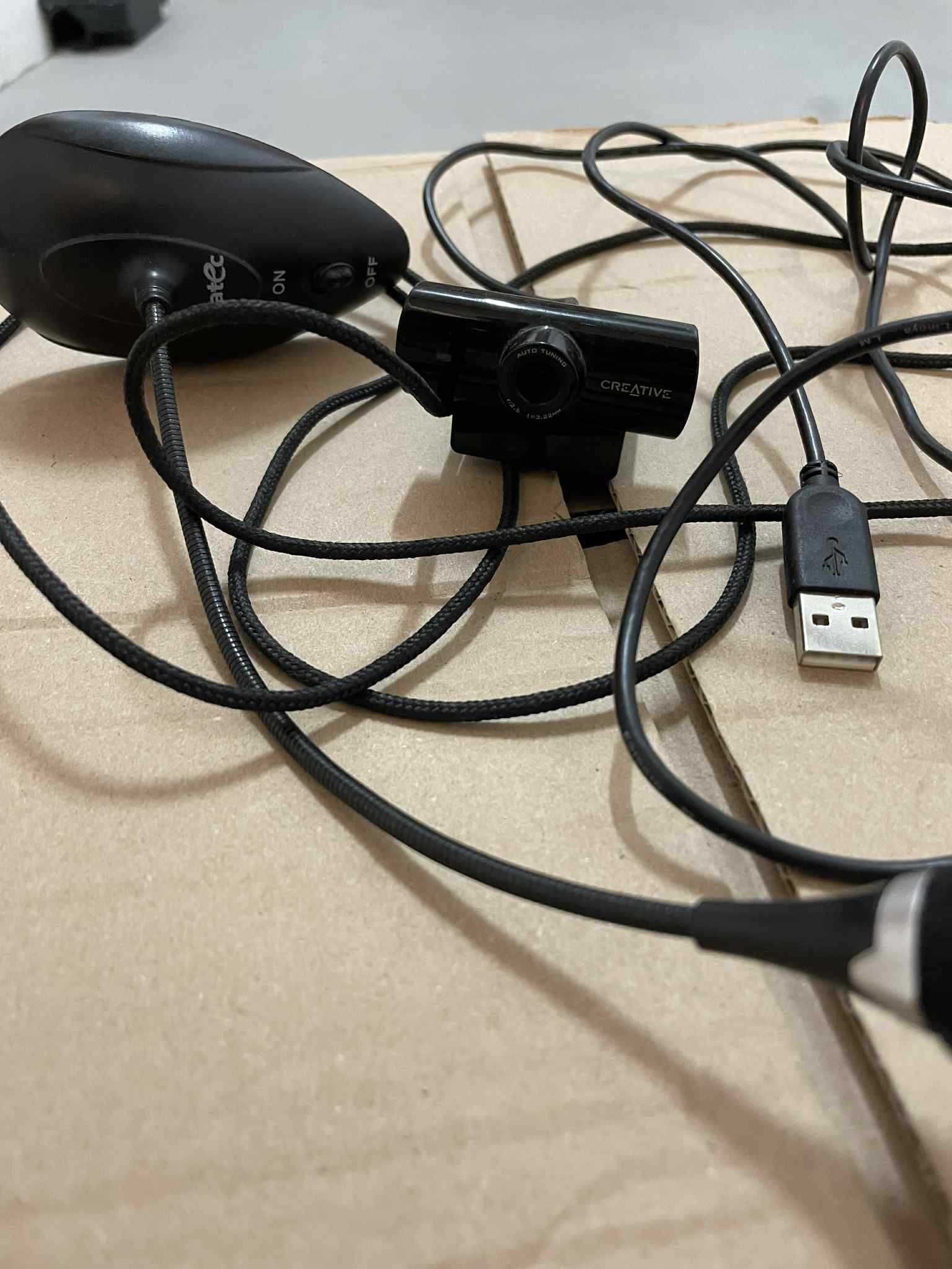 Kamerka internetowa creative VF0520 + mikrofon Natec