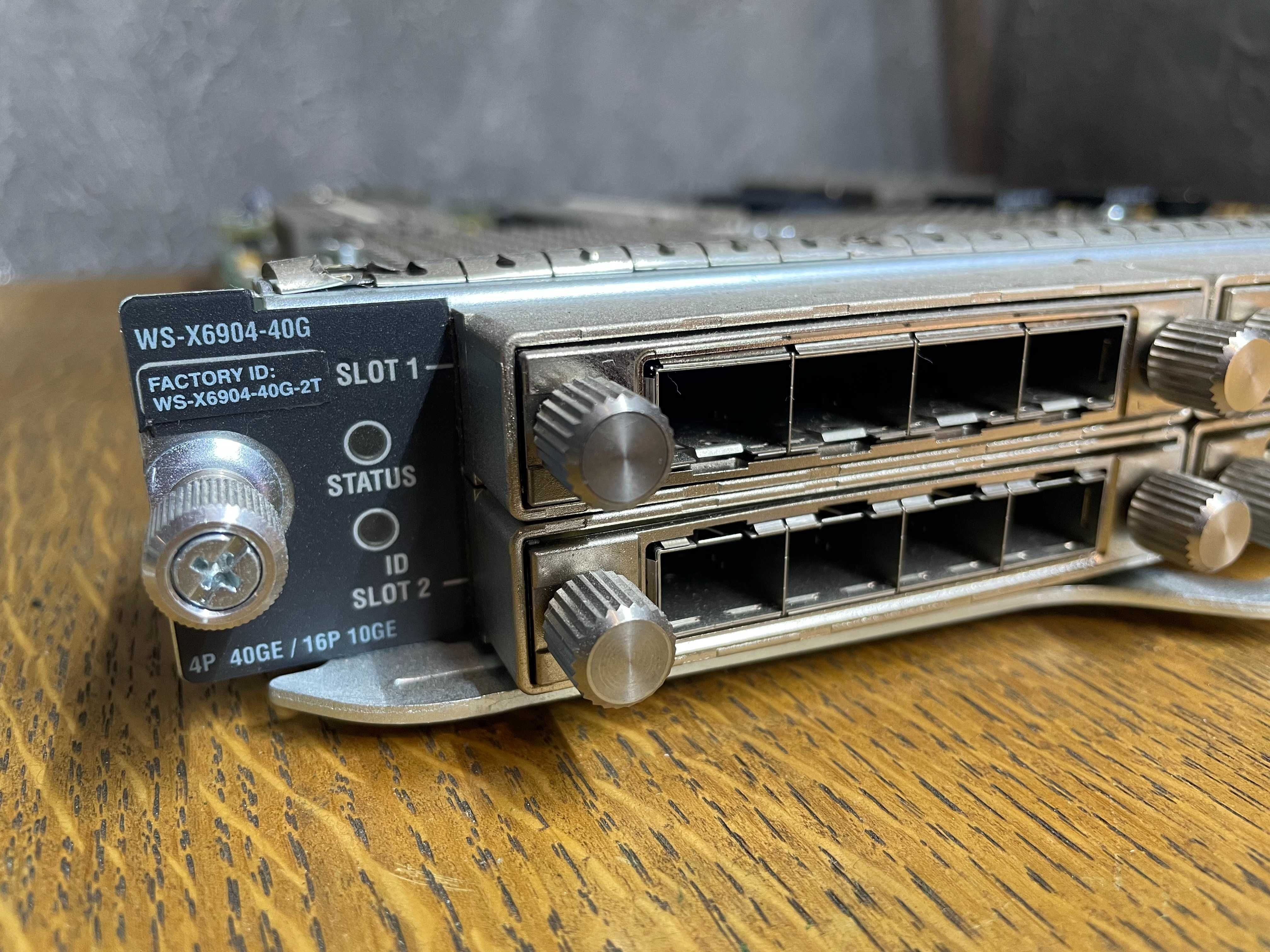 Інтерфейсний модуль Cisco WS-X6904-40G-2T 4 port 40 Gigabit Ethernet