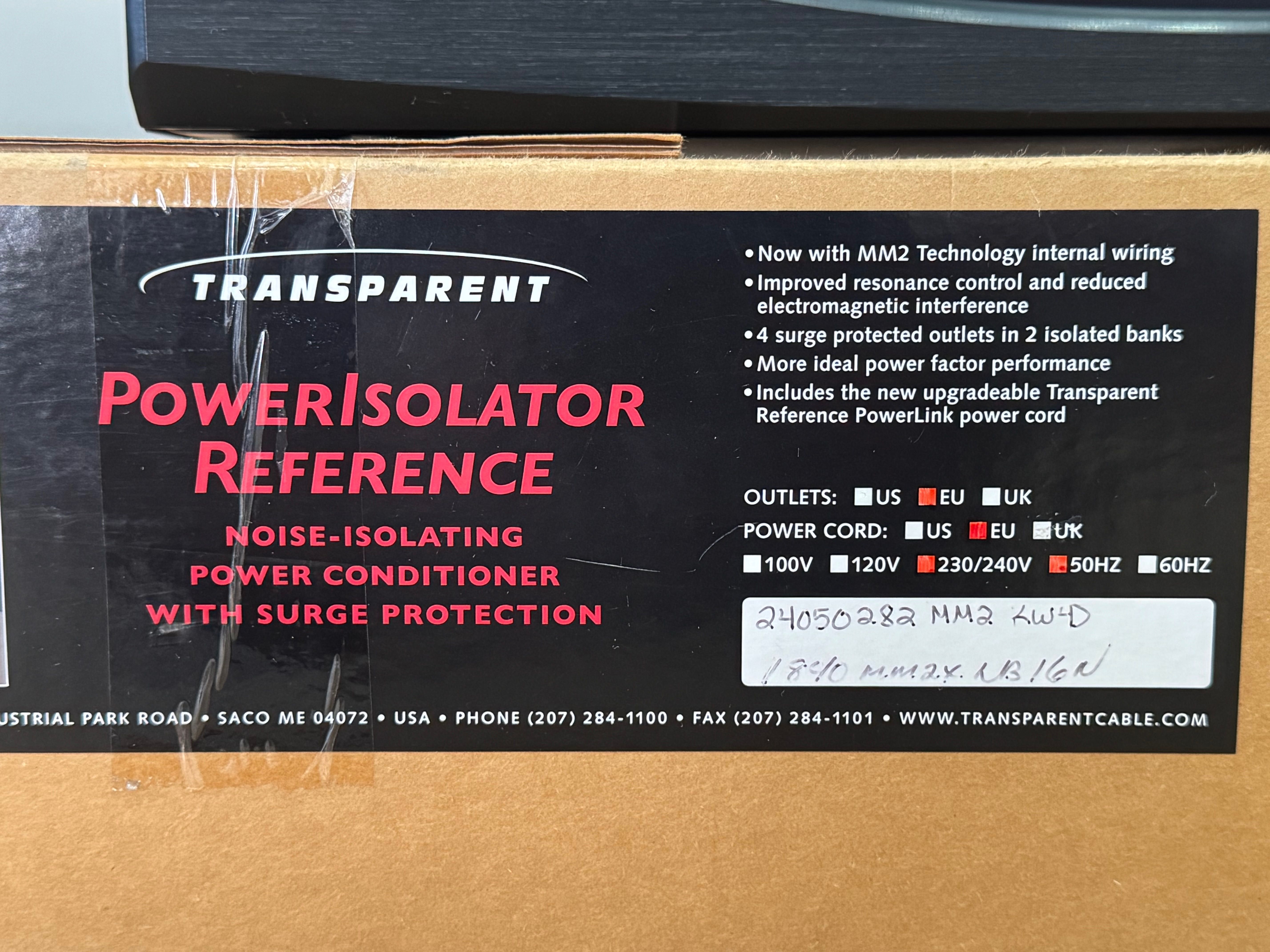 Transparent Audio Powerisolator Reference kondycjoner