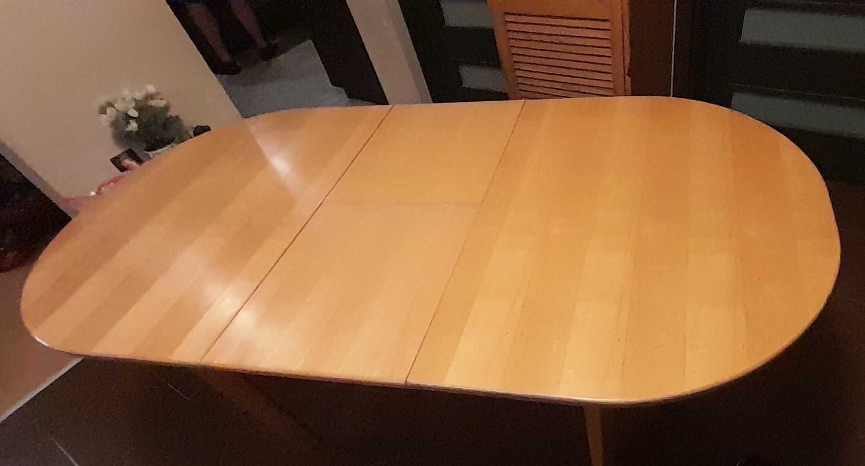 Stół jasny rozkładany