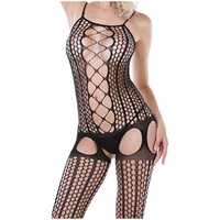 Seksowna Otwarta Bielizna Siateczkowa Kabaretka Bodystocking Sexy