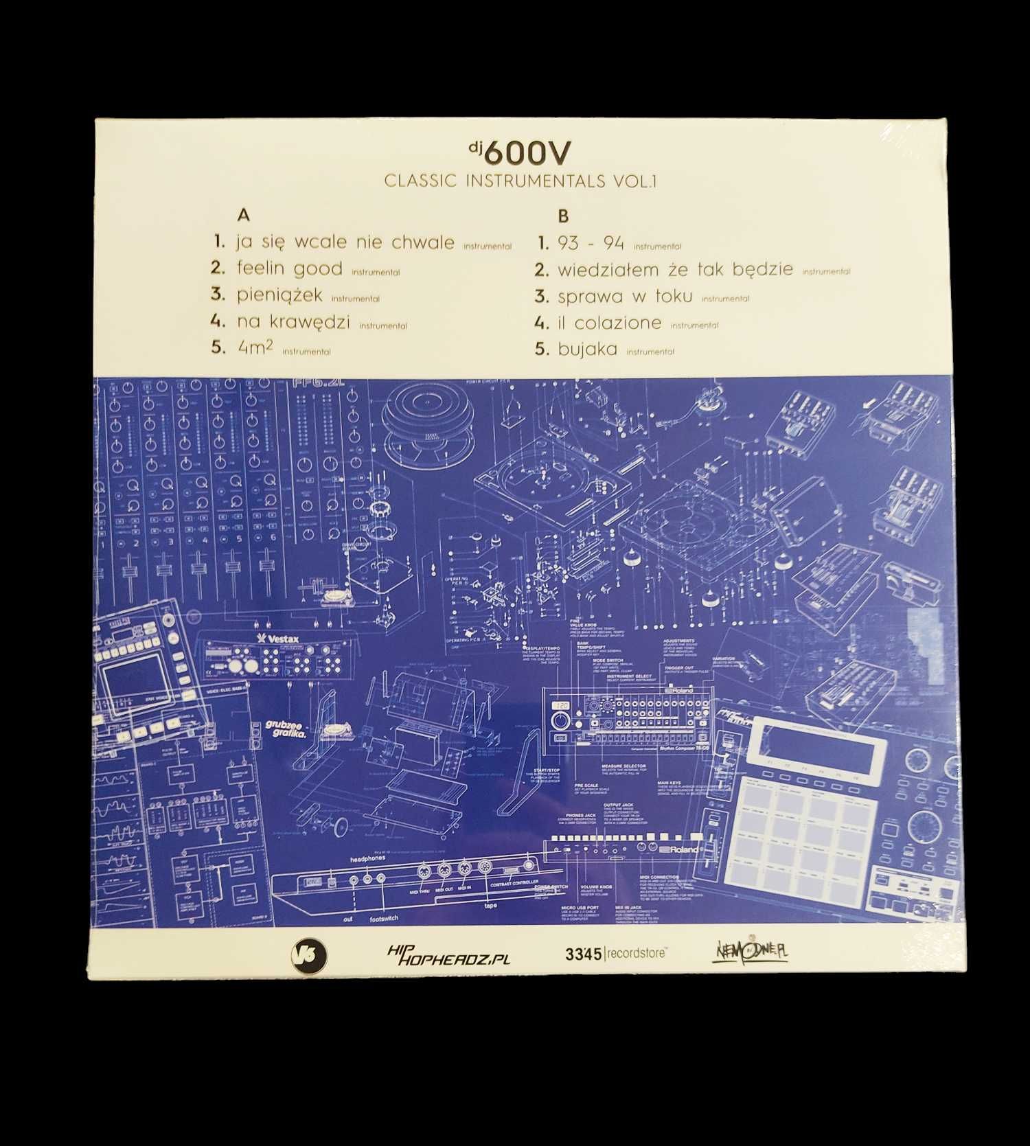 DJ 600V - Classic Instrumentals vol. 1 (winyl, LP) NOWA FOLIA