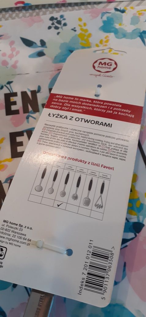 Łyżka z otworami, Magda Gessler