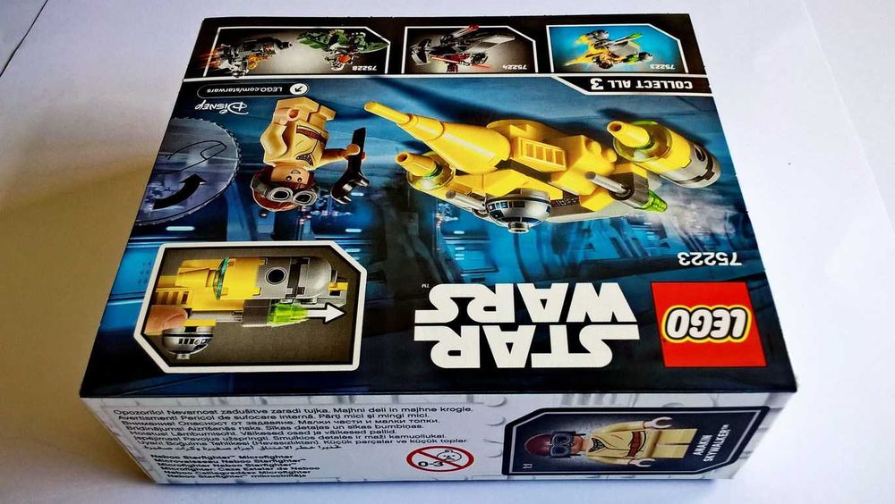 Lego Star Wars 75223 Naboo Starfighter Microfighter selado
