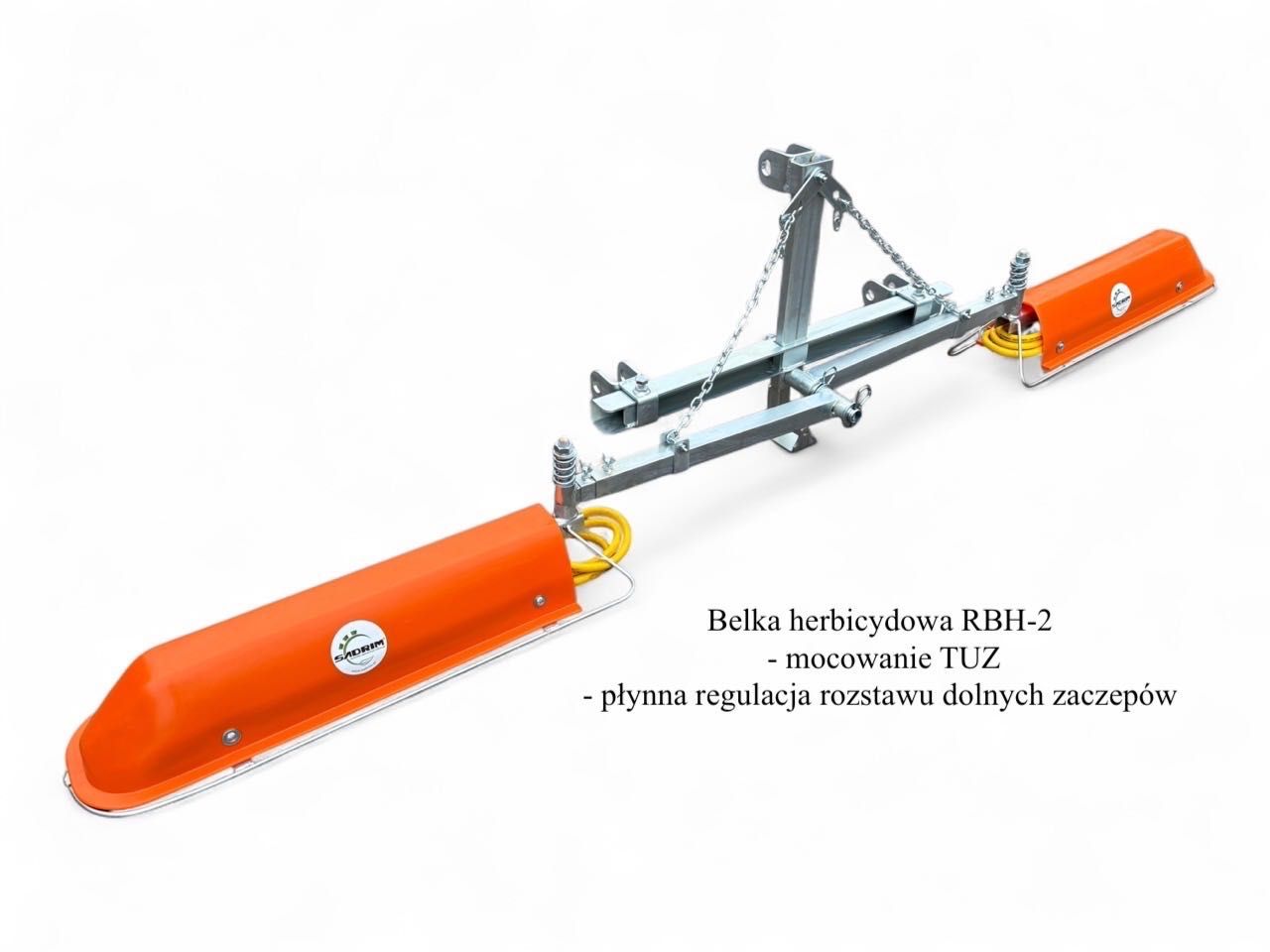 Belka herbicydowa jedno/dwustronna, 3/4 dysze, mocowanie TUZ/uniwersal