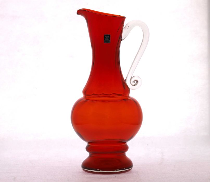Dzbanek rubinowy wys 33,5cm L Fiedorowicz, HSG Ząbkowice HSA Staszic