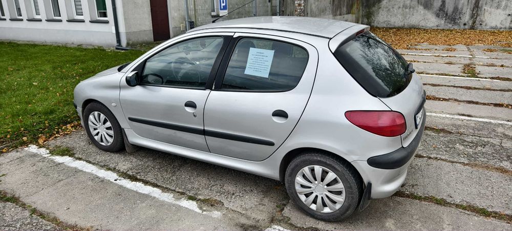 Peugeot 206 *2003 rok *poj. 2,0 HDI *diesel *przebieg 228 tyś. km