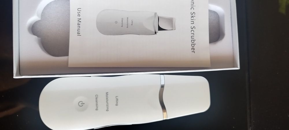 Limpador facial ultrasonico ,para acne,poros e firmeza da pele.