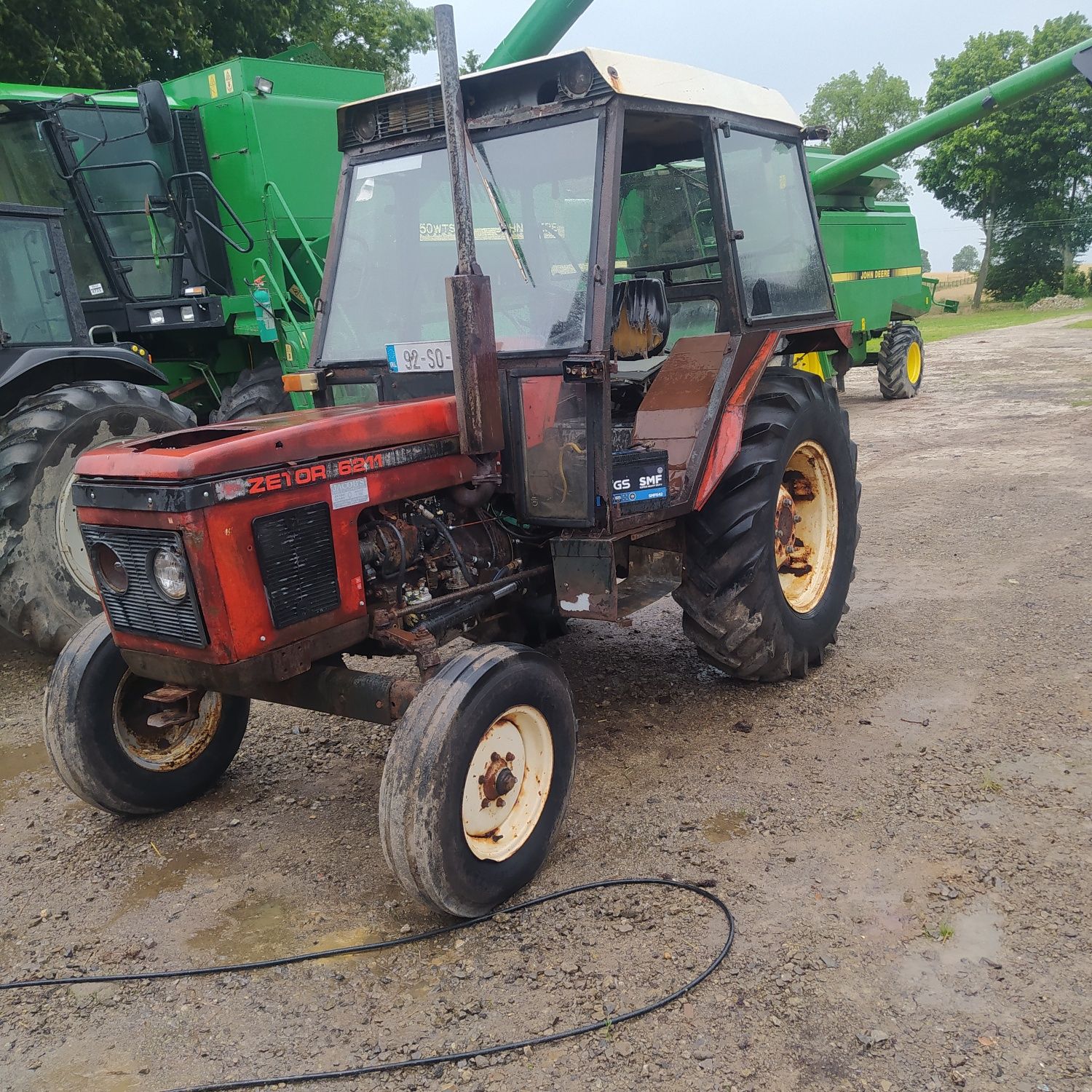 Zetor 6211 Sprowadzony 92rok do poprawek
