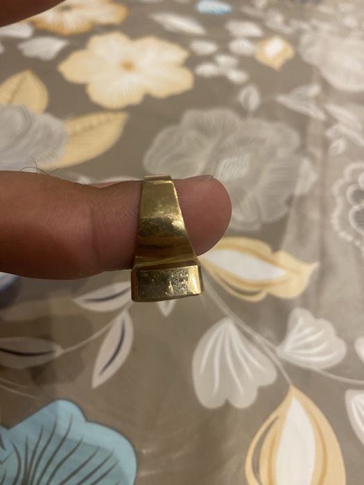 Anel ouro 19.2k 6.14g