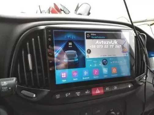 Магнитола Fiat DOBLO Opel COMBO 2 дин Добло Комбо CarPlay Android 13