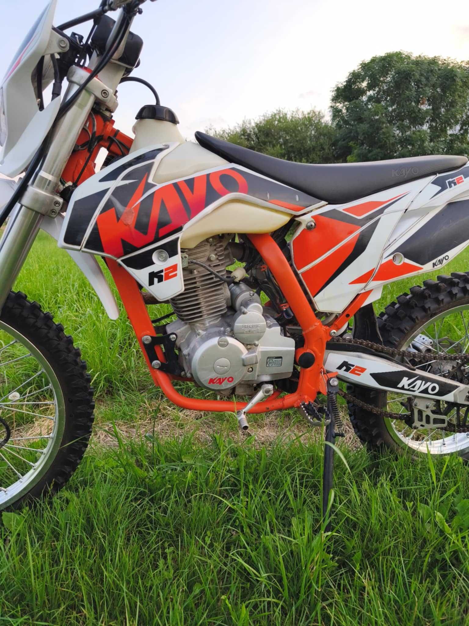 Cross Kayo K2 poj 250 4T 2023 pierwszy właściciel, od nowego,  papiery