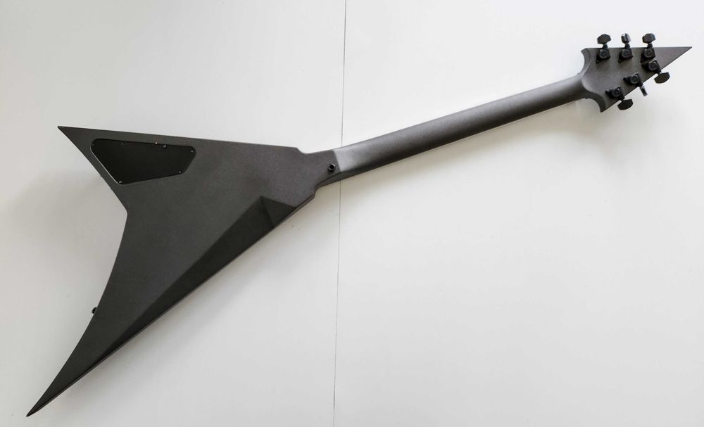 Gitara Flying V Kamecki lutnicza SD Blackouts + twardy case Barczak