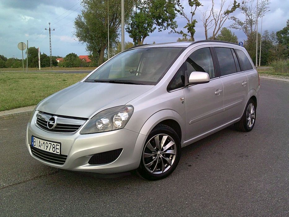 Opel Zafira 1.8 140KM LPG 2011 7 osobowy