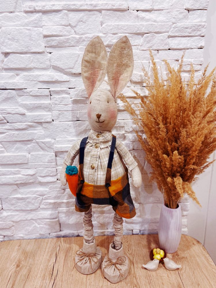 Великодній заєць зайчик пасхальний кролик декор