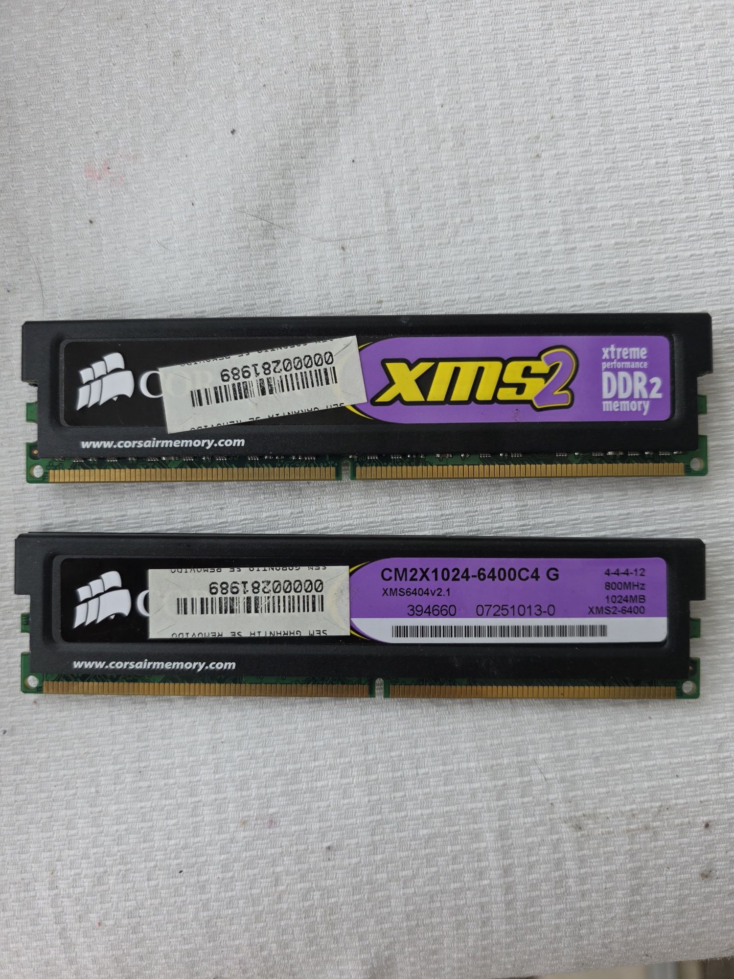 Memória Ram Corsair XMS 2