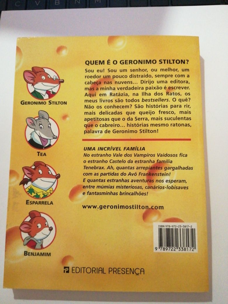Uma família incrível, Geronimo Stilton vol. 17