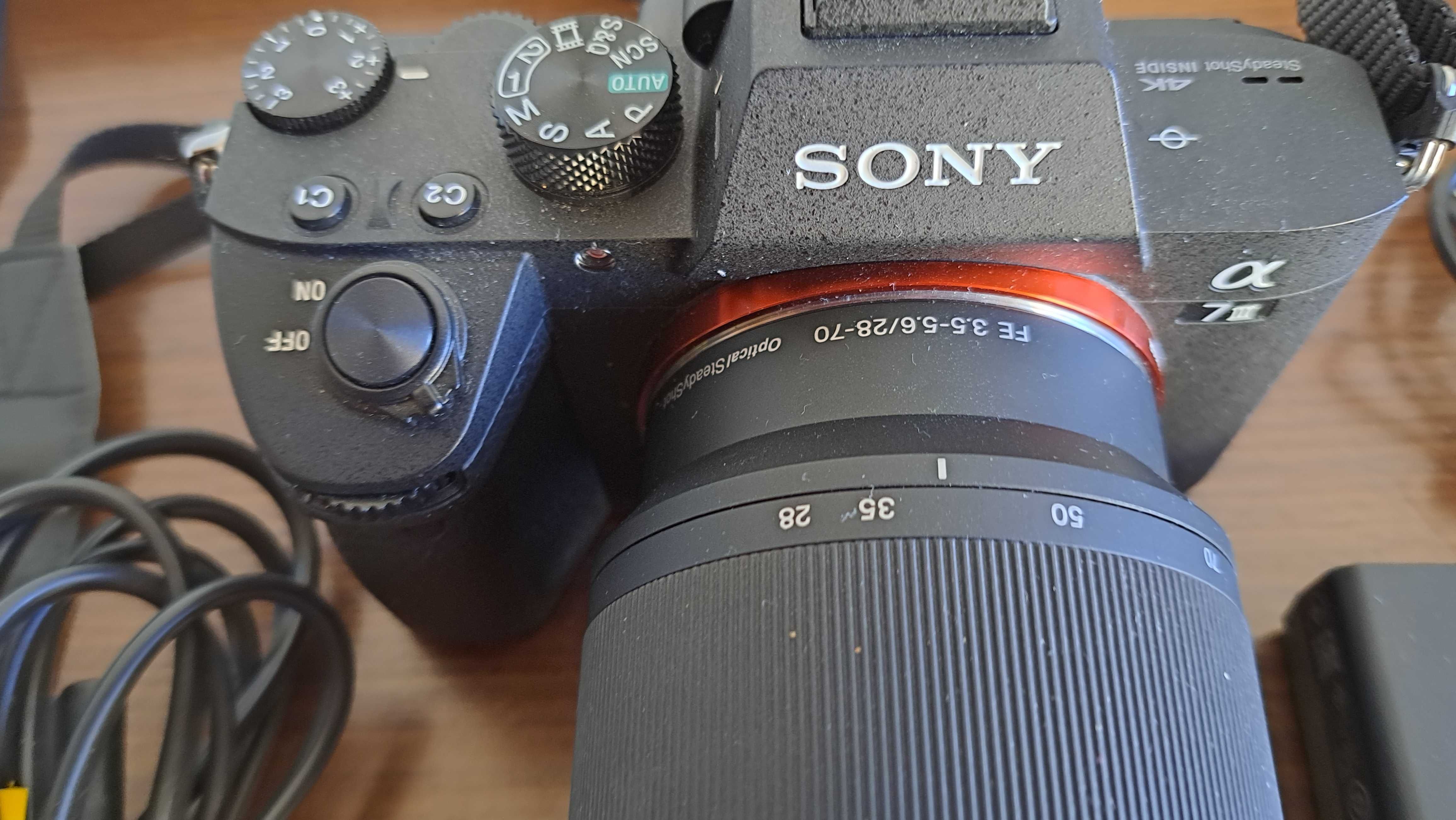 Sony Alpha 7 III c lente 28-70