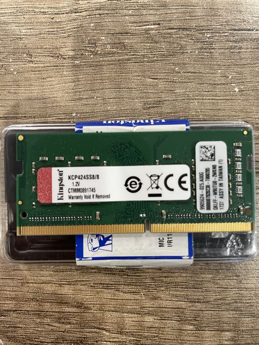 pamięc ram 8gb do laptop kingston KCP424ss8/8 SODIMM