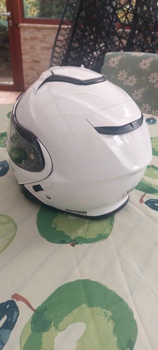 Kask motorowy biały  SHOEI Neotec II roz. S