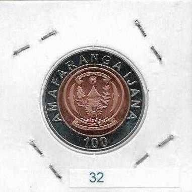 Ruanda - - - - - Moedas