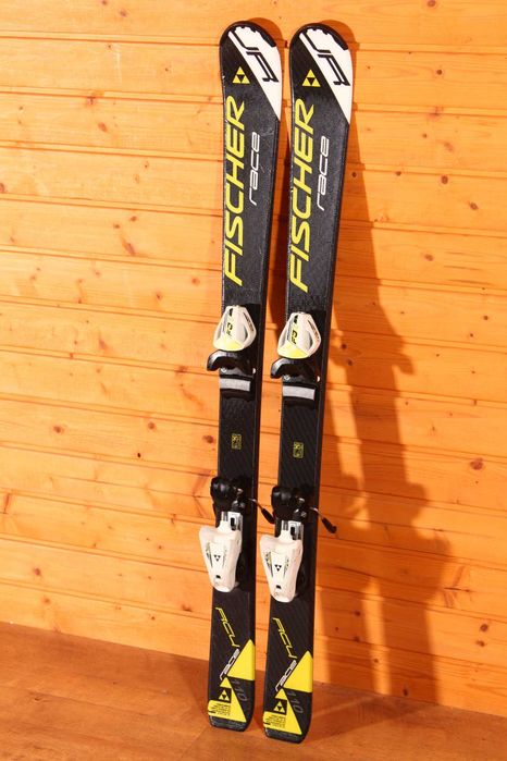 Narty dziecięce Fischer RC4 Race 110 cm + wiązania Fischer !!!