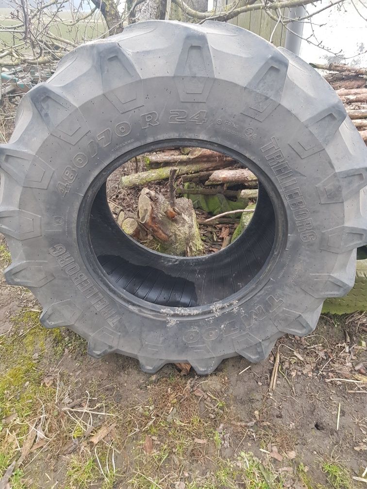 Radial TL 480 70 R24 Trelleborg Tm700 używana