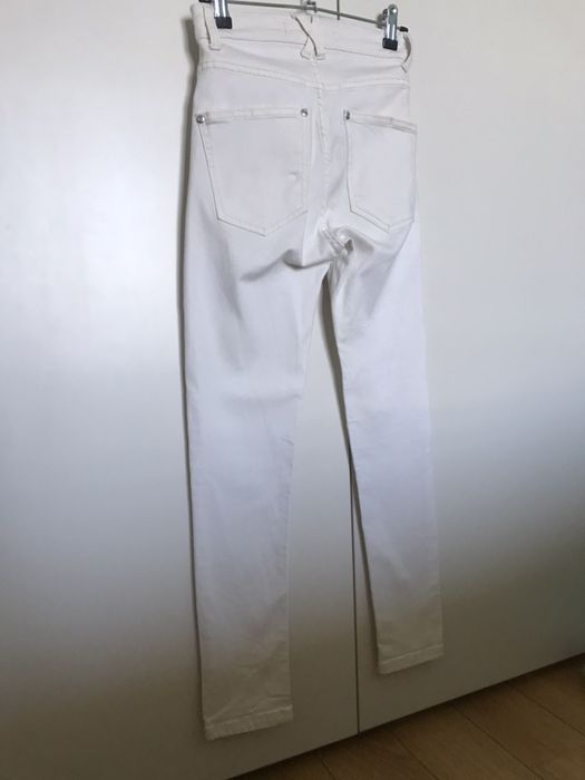 Calças brancas MANGO (34) como novas