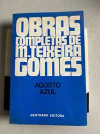 Livro- Ref CxC - M. T.- gomes - obras completas de M. Teixeira gomes