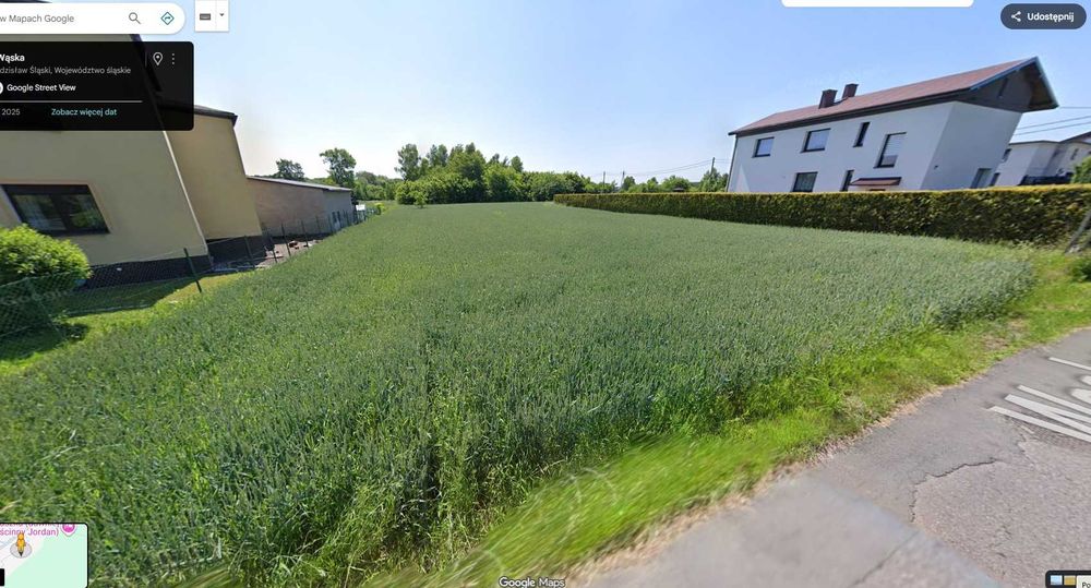 Działka budowlana w Wodzisławiu Śląskim, ul. Wąska, 1300m2