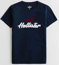 T-shirt damski Hollister Co. Applique Logo Graphic Tee size: S