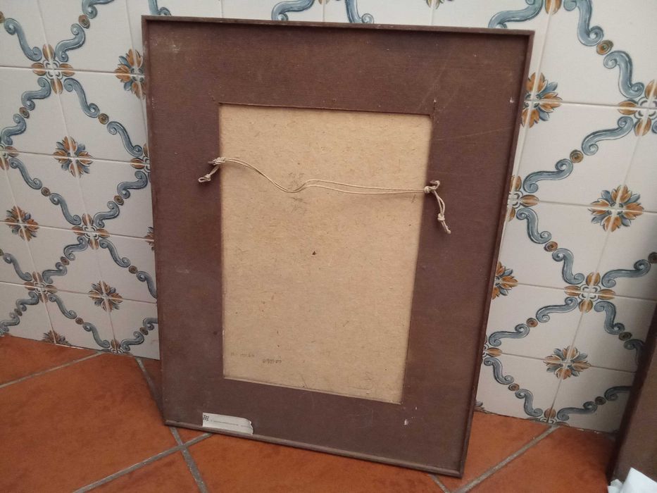 Quadro Palhaço - em bom estado