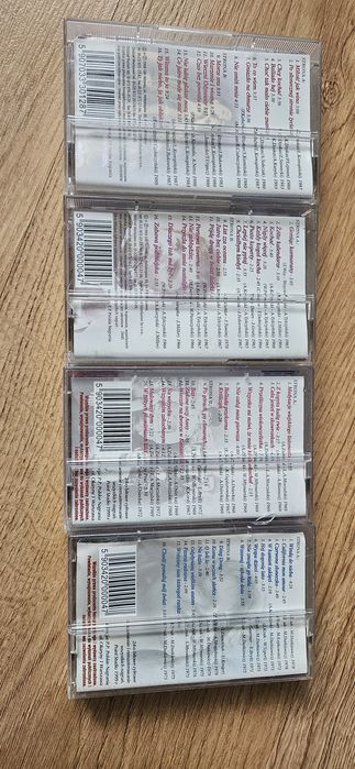 Zestaw kaset magnetofonowych audio skaldowie eleni itp