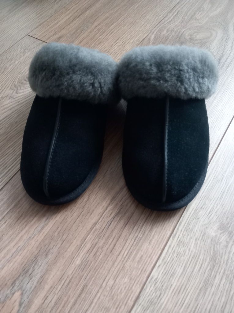 UGG oryginalne kapcie domowe Skóra 37