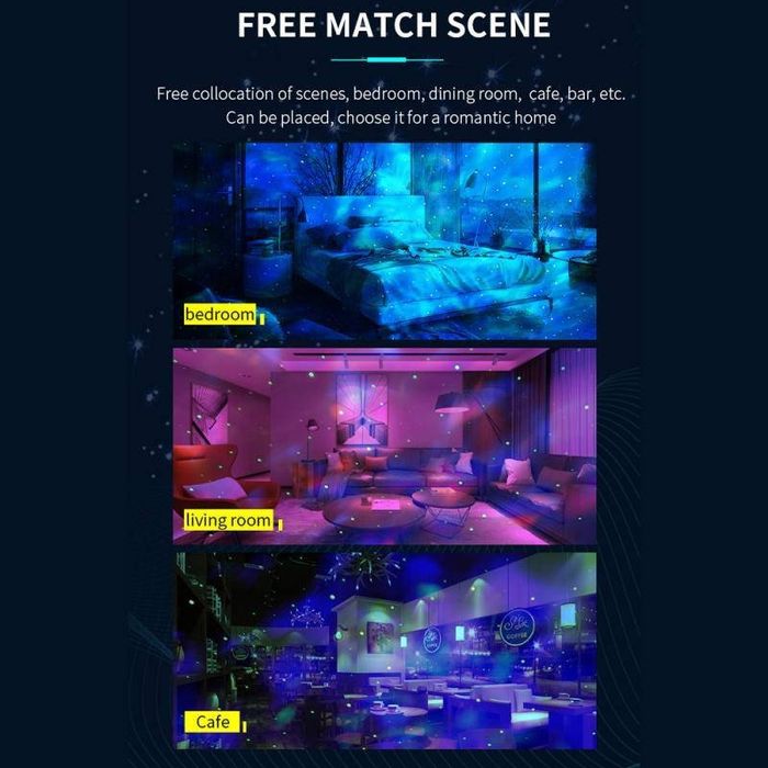 Лазерный проектор звездного неба Яйцо Дракона