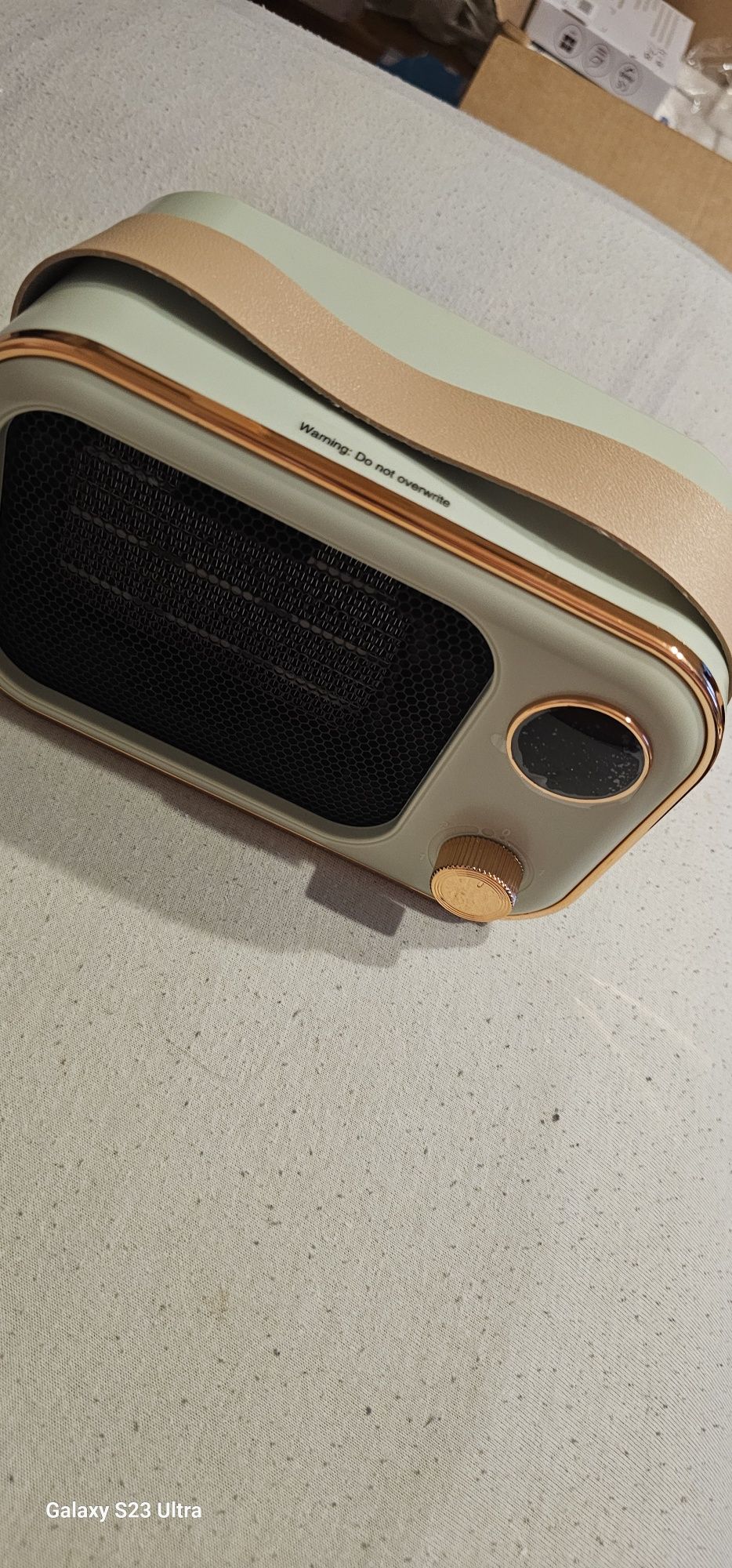 Grzejnik farelka retro radio