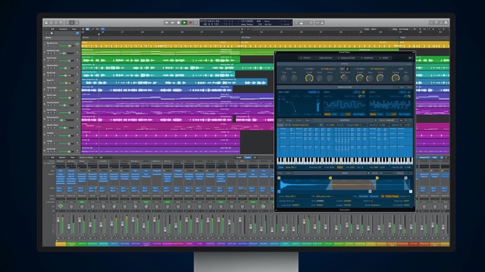 Logic Pro X - music production / DJ / sound - nauka produkcji muzyki