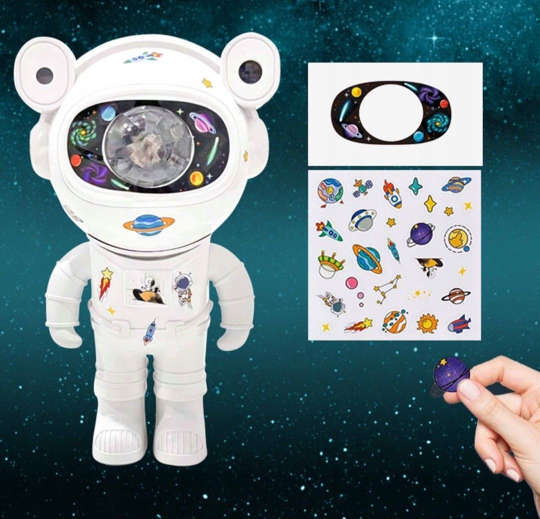 PROJEKTOR GWIAZD/NIEBA astronauta  głośnik bluetooth