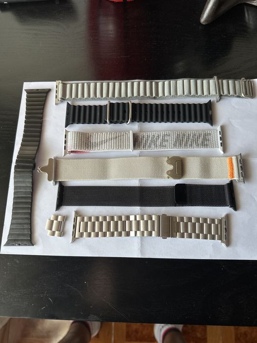 Vendo braceles apple watch pouco uso