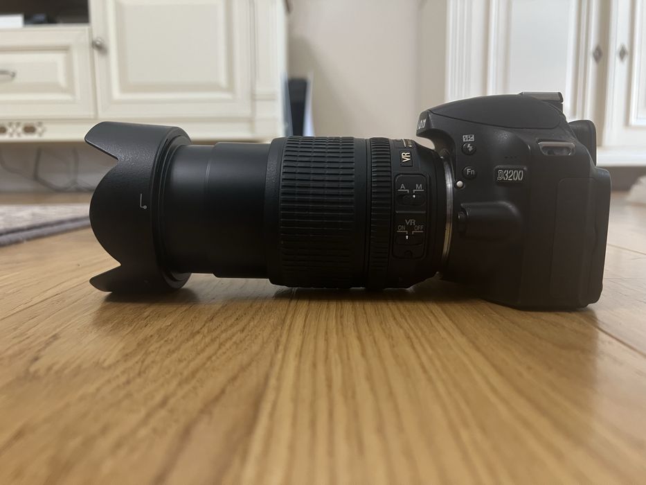 Nikon D3200 torba obiektyw akumulator ładowarka