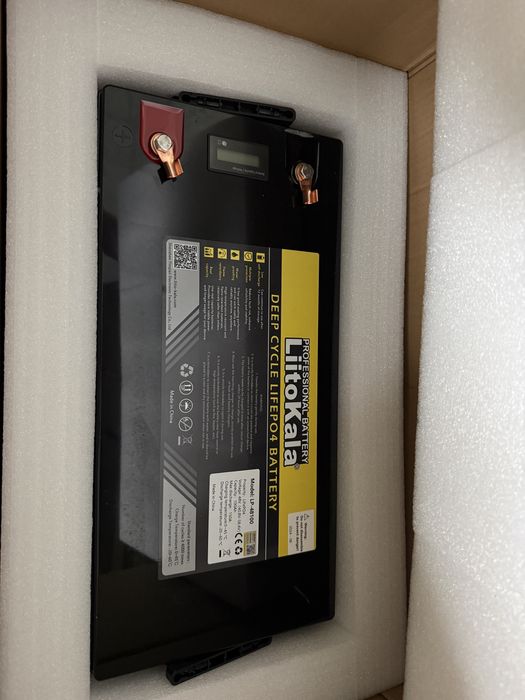 Акумулятор АКБ Liitokala LiFePO4 100 Ah 48 V LCD (5120 Wh)