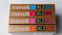 Maxell XLII46** XLII54**XLII60**XLII90** 1985r. Japan 4szt