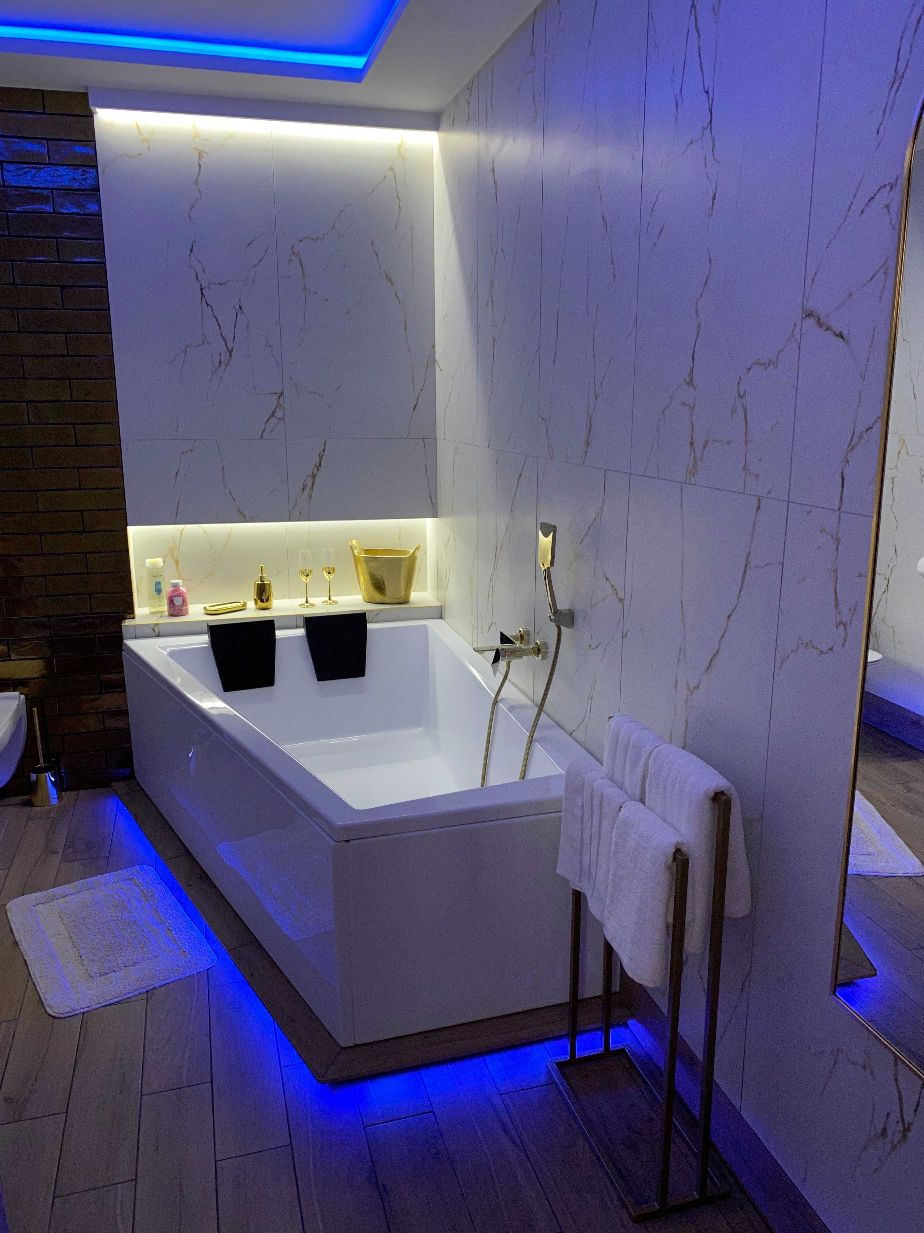 Apartament "Love" Centrum z dużą wanną dla Dwojga Gniezno