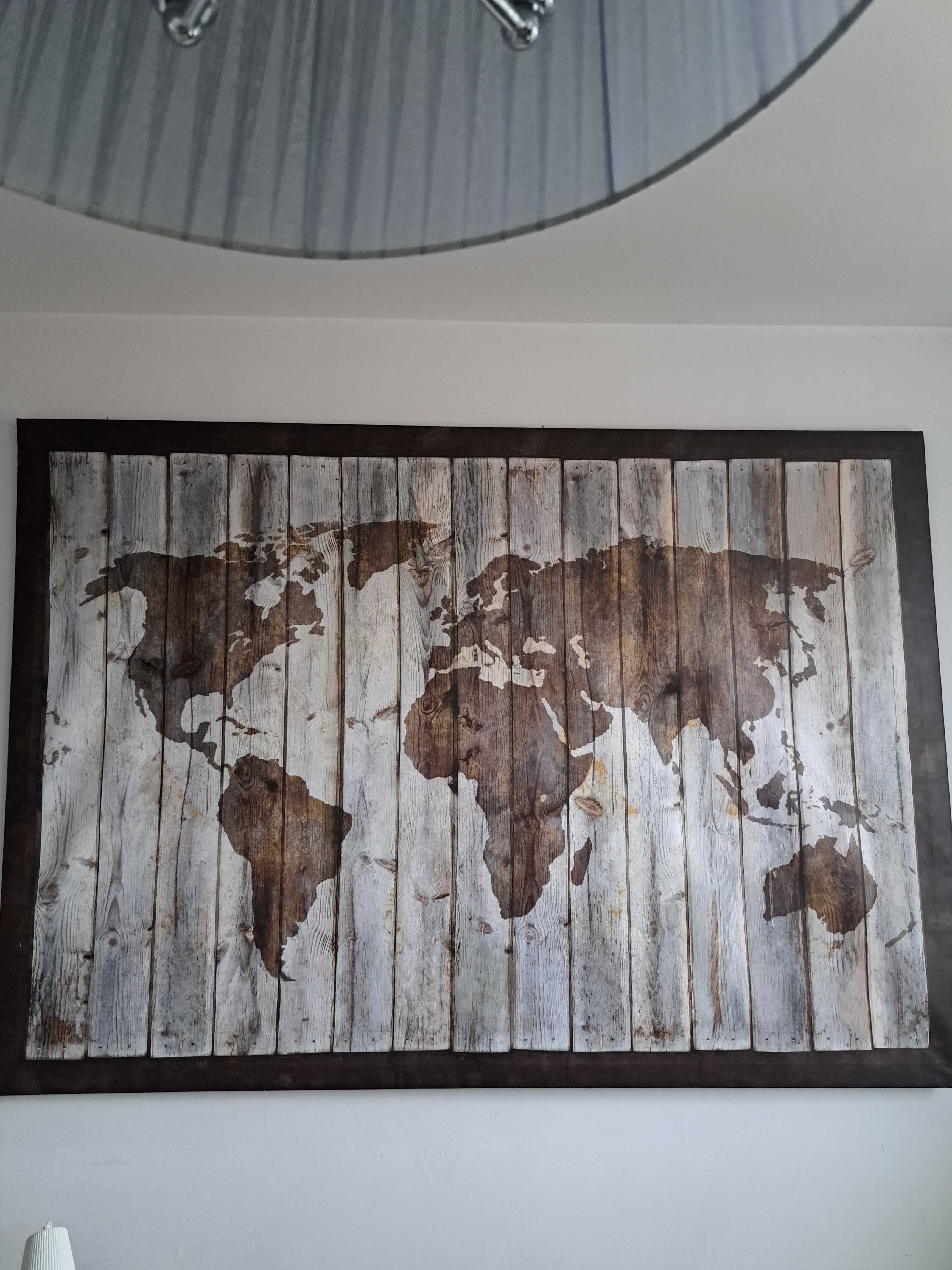 Obraz na płótnie, IKEA. Mapa, 200x140 cm.